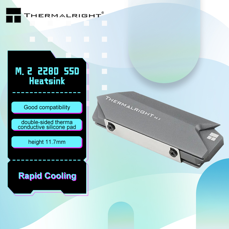 M.2 Ssd Heatsink - Thermalright M.2 2280 PRO ARGB Aluminum