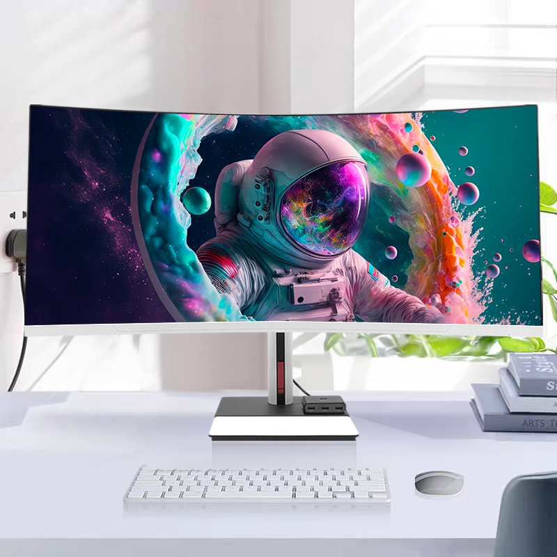 Pc Gaming I5 - 34 Inch 4K Curved Screen Desktop