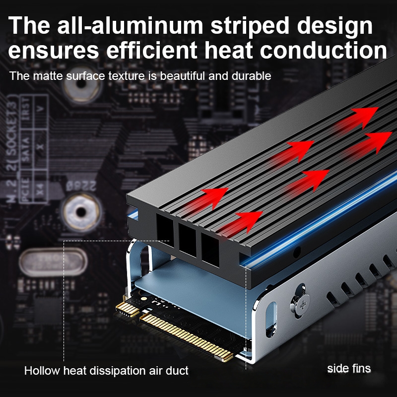 M.2 SSD Heatsink M2 2280 Solid - огляд і ціна M.2 Ssd Heatsink