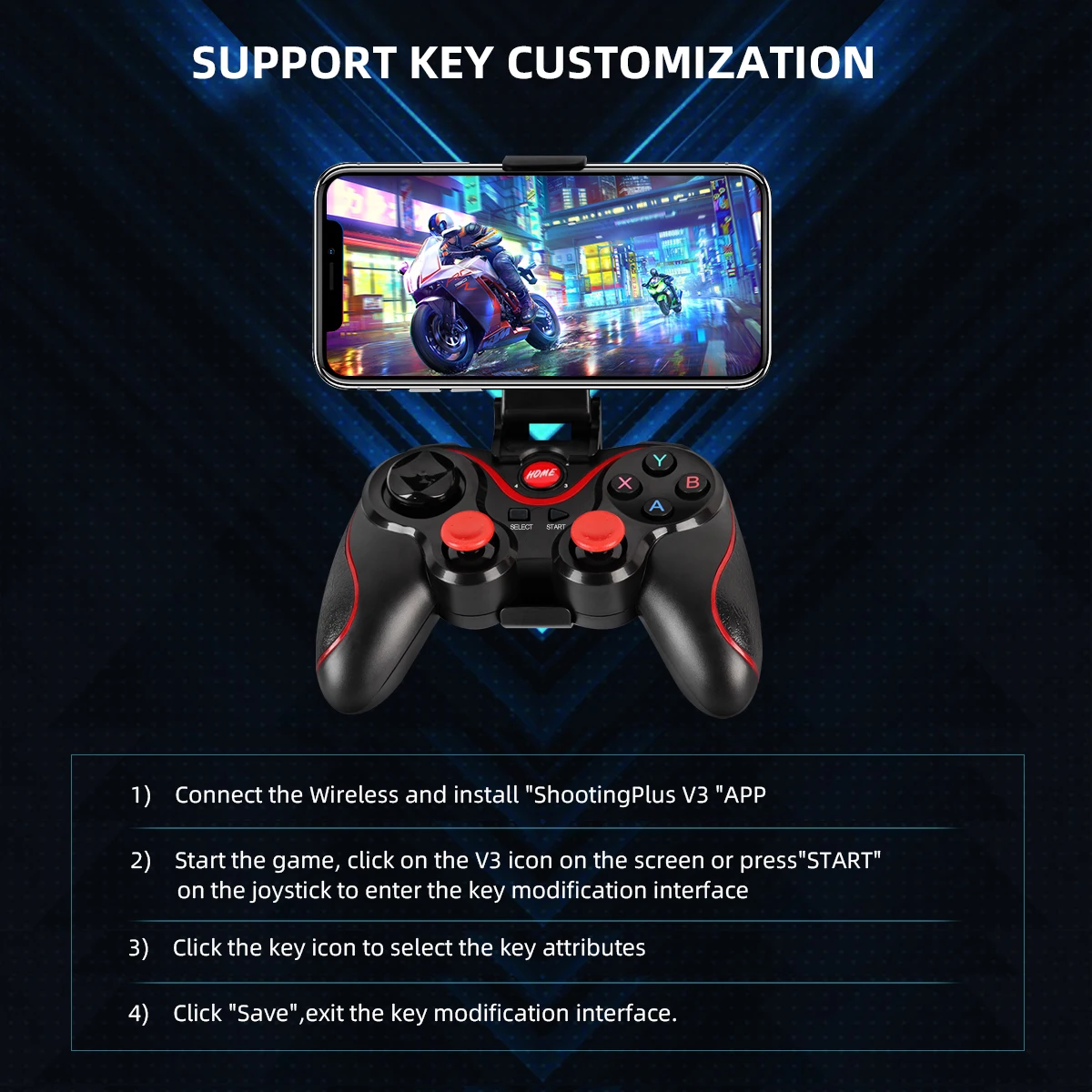 GAMINJA Wireless Bluetooth Gam - огляд і ціна Pc Gaming Emulator