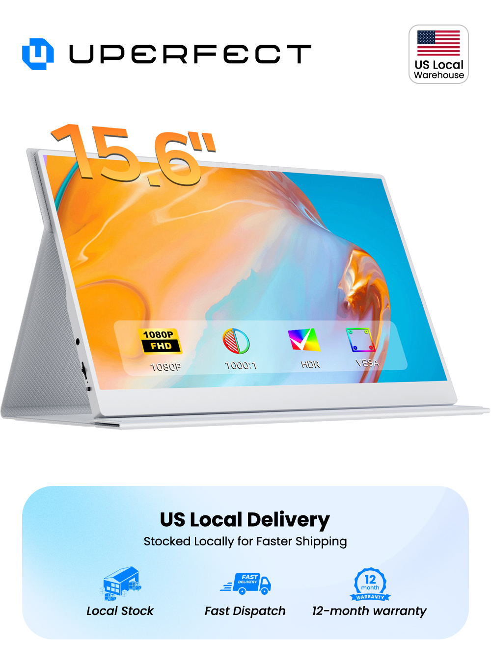 UPERFECT 15.6 Inch Portable Mo - огляд і ціна Pc Gaming Gigabyte