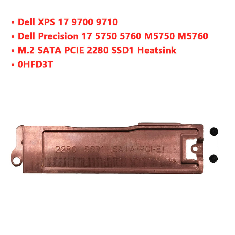For Dell XPS 17 9700 9710 Prec - огляд і ціна M.2 Ssd Heatsink