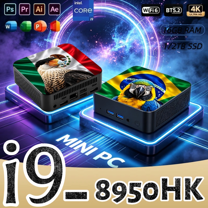 Mini PC Core i9-8950HK 16GB RA - огляд і ціна Pc Gaming Gaming