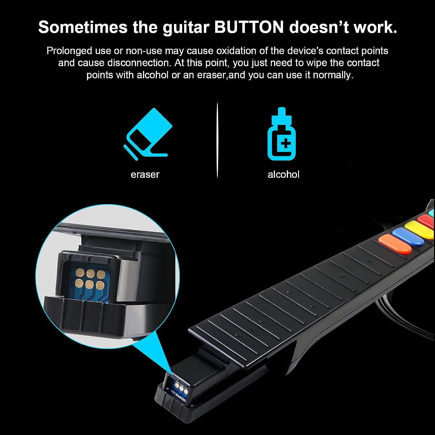 DOYO Wii Guitar Hero, Wireless - огляд і ціна Pc Gaming Emulator