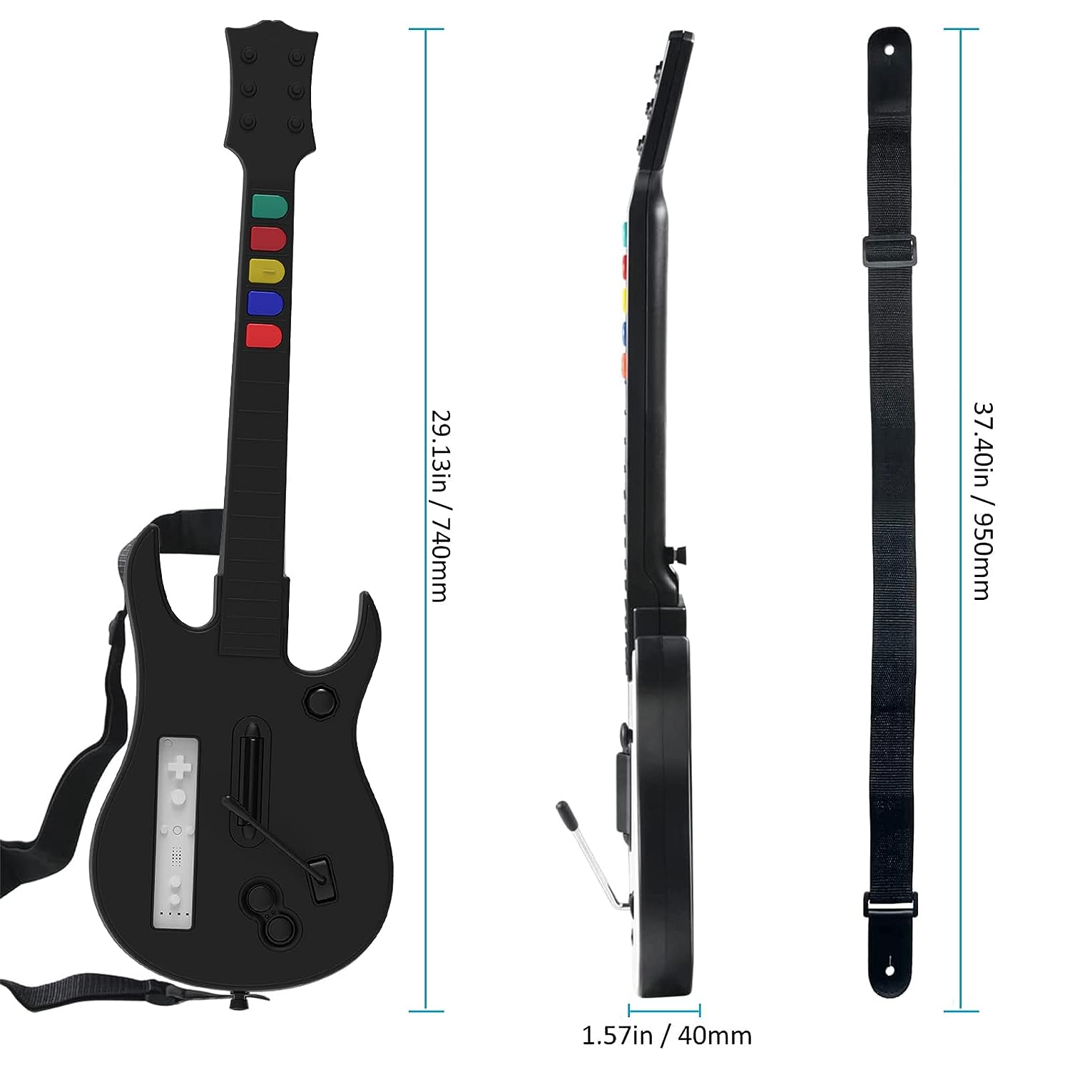DOYO Wii Guitar Hero, Wireless - огляд і ціна Pc Gaming Emulator