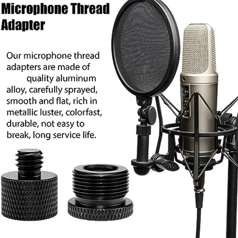8 PCS Microphone Stand Adapter - огляд і ціна Monitor Stand