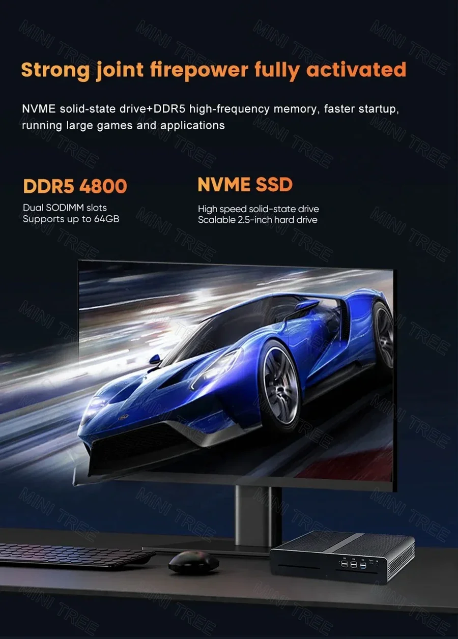 13th Gen Gaming Mini PC I ntel - огляд і ціна Pc Gaming I5