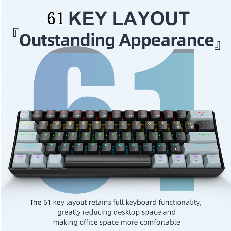 K61 Wired Mechanical Gaming Ke - огляд і ціна Pc Gaming Gigabyte