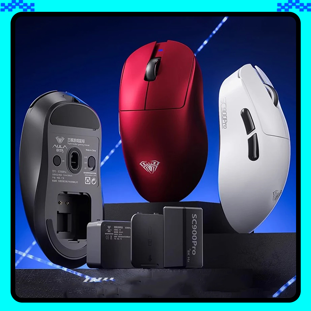 AULA SC900 Mouse Mouse Paw3950 - огляд і ціна Fps Gaming Mouse