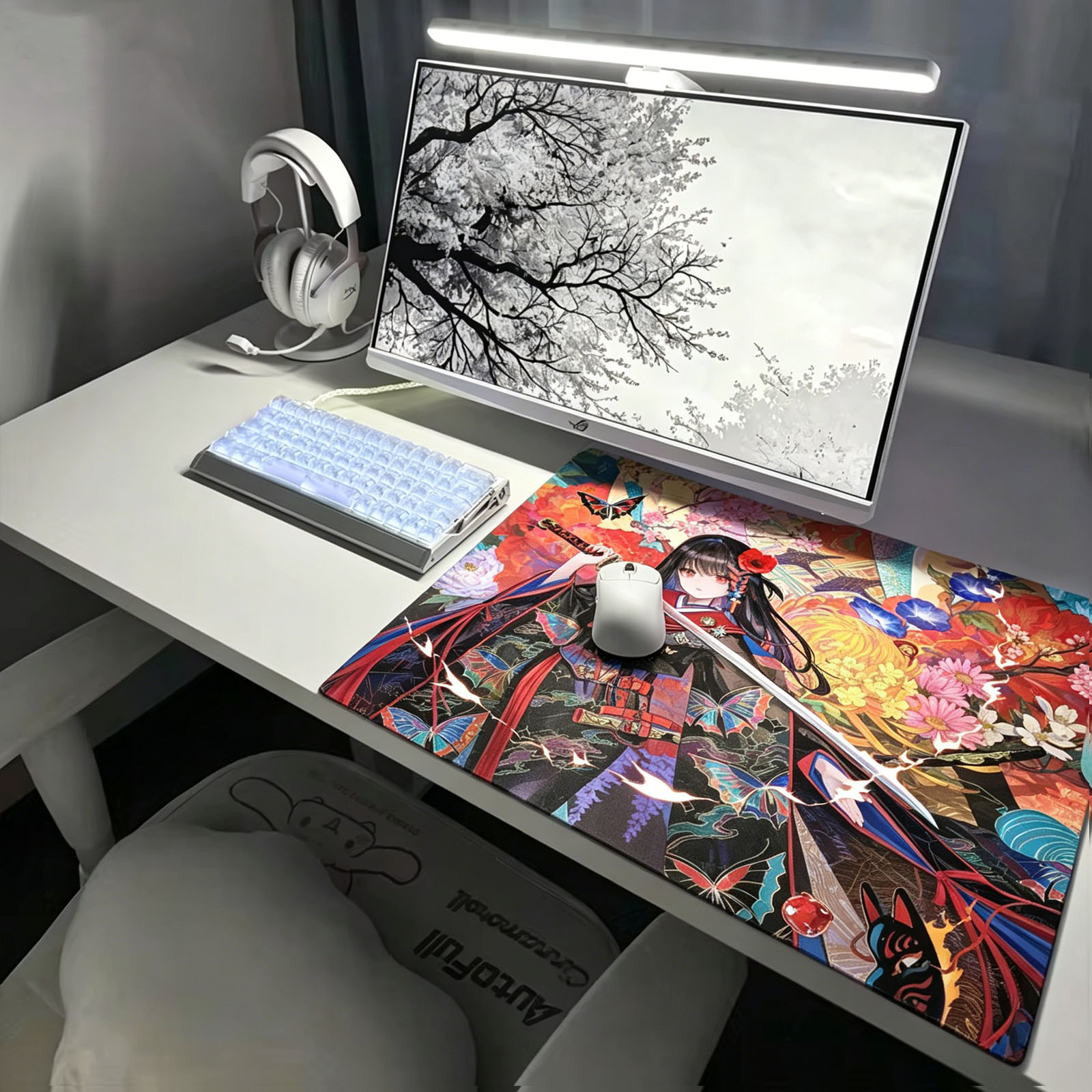 Japanese Anime Flower Girl Gla - огляд і ціна Fps Gaming Mouse