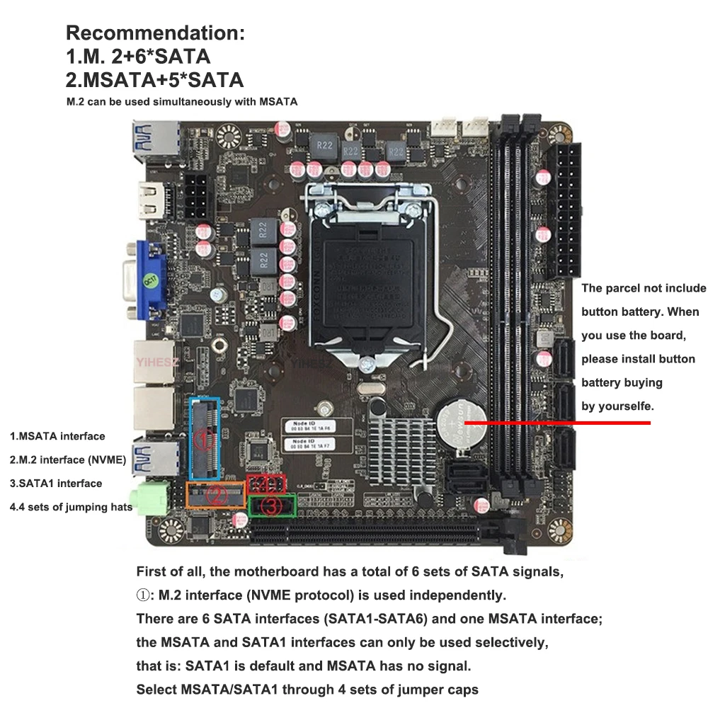 B365 Mini-ITX Motherboard LGA  - огляд і ціна Pc Gaming I5