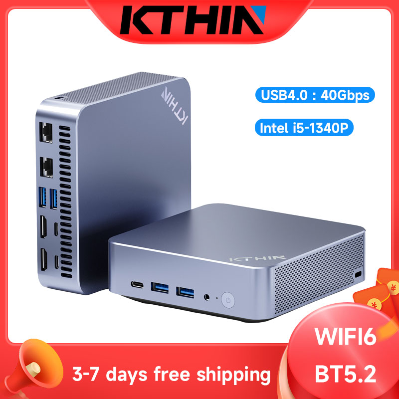 Mini PC Computer i5-1340P WIFI - огляд і ціна Pc Gaming I5