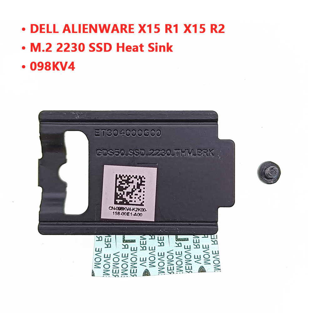 For Dell Alienware X15 R1 X15  - огляд і ціна M.2 Ssd Heatsink