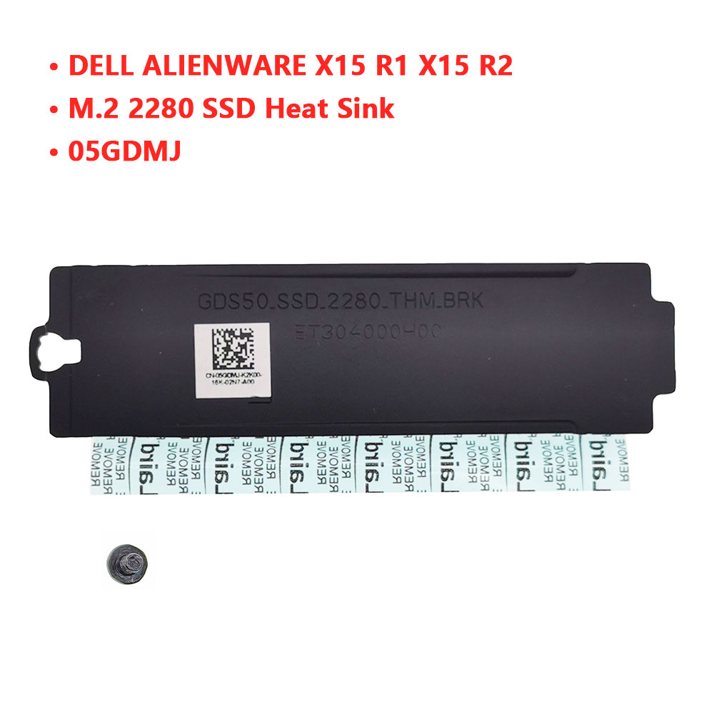 For Dell Alienware X15 R1 X15  - огляд і ціна M.2 Ssd Heatsink