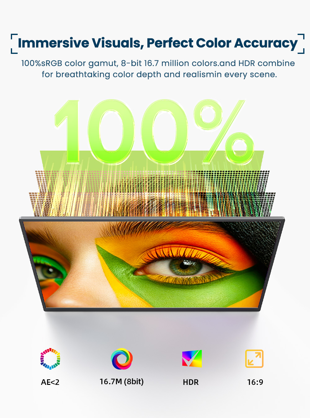 EVICIV 4K Portable Monitor 10- - огляд і ціна Pc Gaming Gigabyte