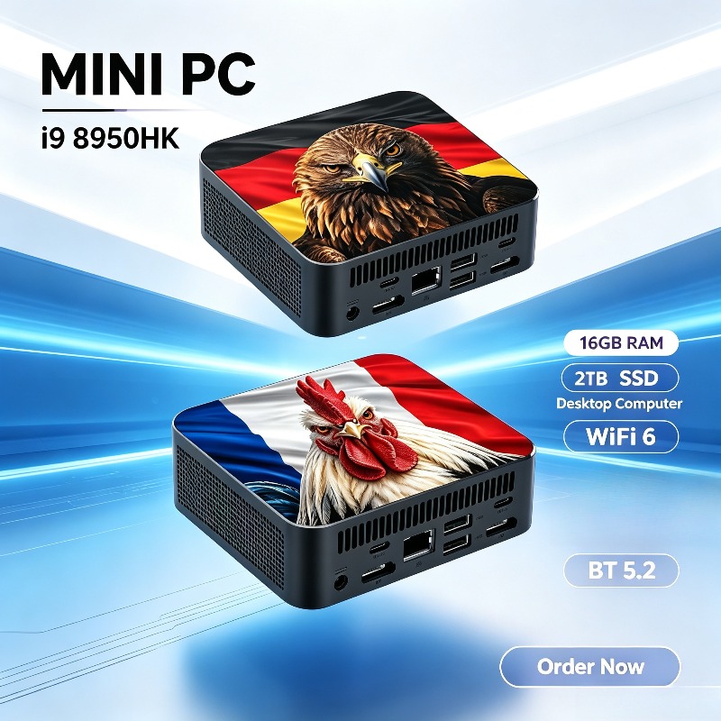 Intel i9 8950HK 2026 Mini Desk - огляд і ціна Pc Gaming Gaming