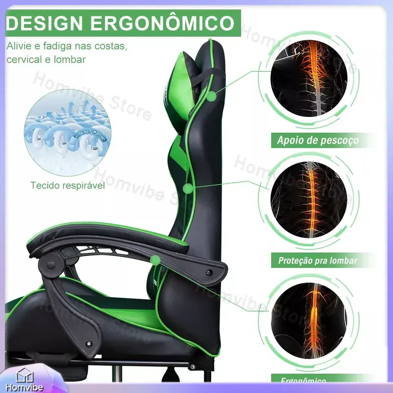 High-Back Ergonomic Gaming Cha - огляд і ціна Pc Gaming Gaming