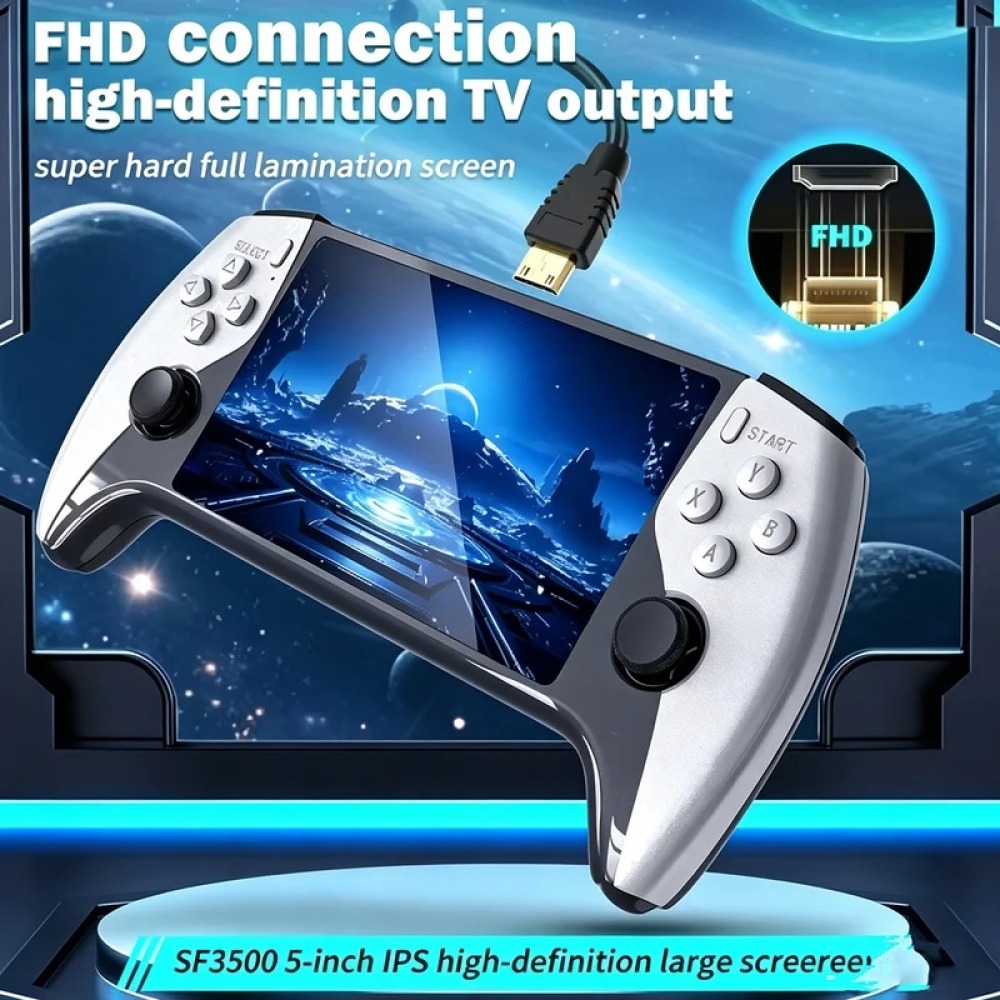 SF3500 5 inch Handheld Game Co - огляд і ціна Pc Gaming Emulator